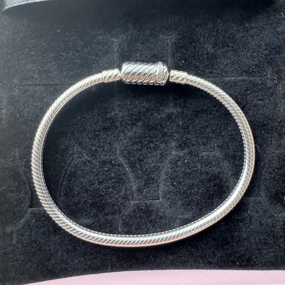 Pandora Easy-Close Magnetic Clasp Snake Chain Bracelet